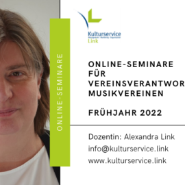 Online-Seminare für Vereinsverantwortliche Frühjahr 2022
