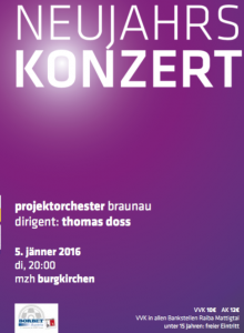 Neujahrskonzert Projektorchester Braunau