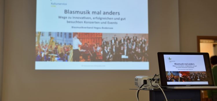 Workshop “Blasmusik mal anders” im Blasmusikverband Hegau-Bodensee
