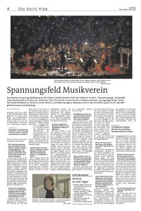Interview Grenzecho Spannungsfeld Musikverein