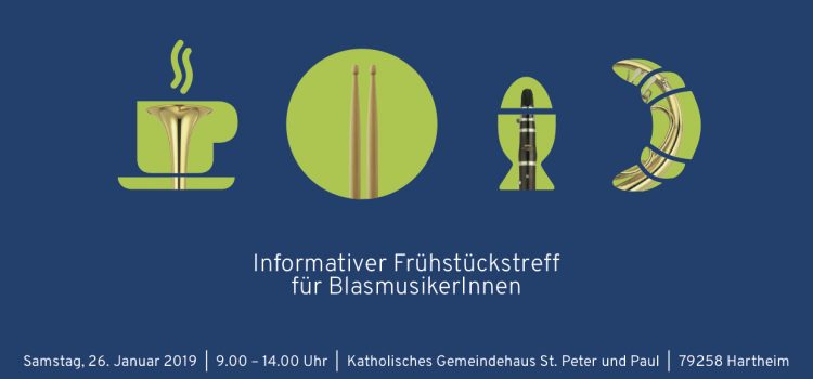 Informativer Frühstückstreff für BlasmusikerInnen