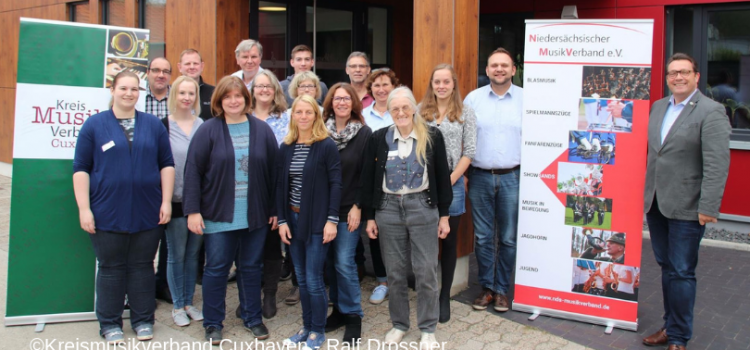 Workshop “Zukunft der Musikvereine” bei den Kreisverbänden Cuxhaven und Stade