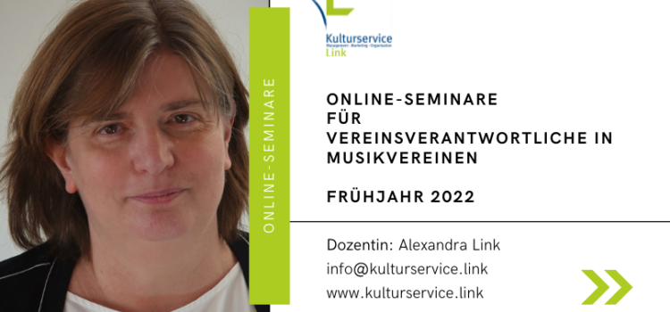 Online-Seminare für Vereinsverantwortliche Frühjahr 2022