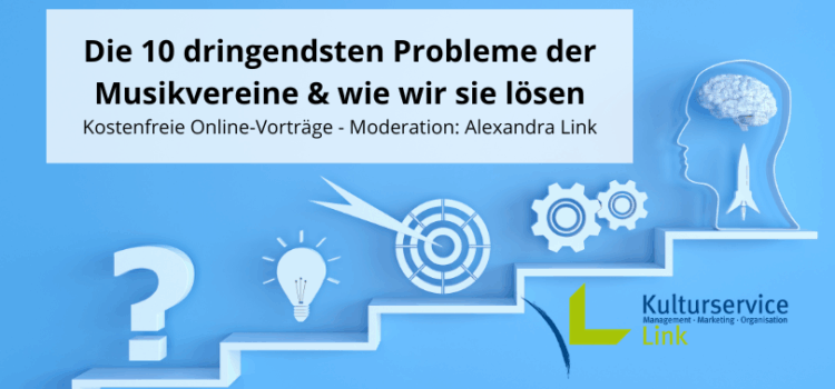Online-Vortrag: Die 10 dringendsten Probleme der Musikvereine & wie wir sie lösen – kostenfrei
