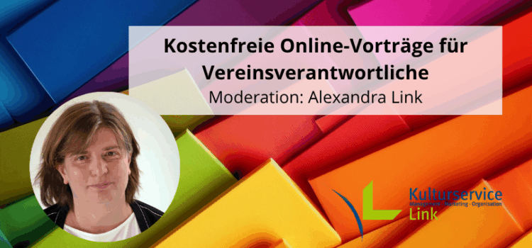 Kostenfreie Online-Vorträge Zukunftsmusik & Teambasiertes Vereinsmanagement Kostenfreie Online-Vorträge Zukunftsmusik & Teambasiertes Vereinsmanagement